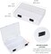 The Beadsmith Plastic Storage Box – 6.25″ L × 4.2″ W × 1.5″ H Clear Box w/ 24 Flip-Top Containers, Works for Storing Diamond Art Accessories, or as Nail Art or Craft Storage, or Other Small Parts